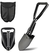 DARTMOOR Mini Folding Camping Shovel, 46cm Survival Shovel with Saw Edge for Digging Backpacking ...