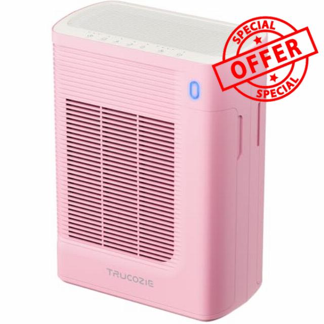 Air Purifier for Home Large Room Bedroom Up to 1937 Ft² in 1 Hr With Double-sided Air Inlet