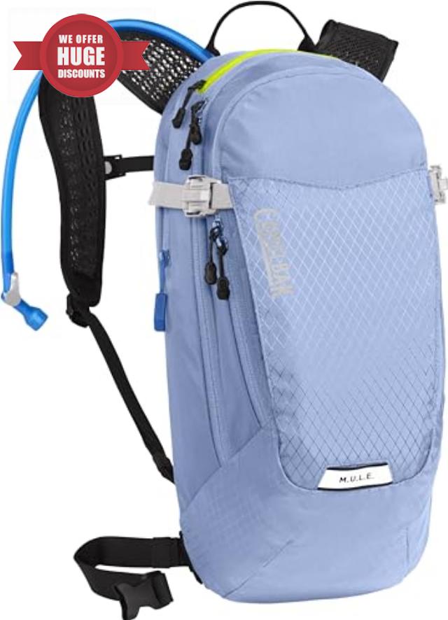 CamelBak Women's M.U.L.E. 12 Mountain Biking Hydration Pack - Easy Refilling Hydration Backpack - Magnetic Tube Trap