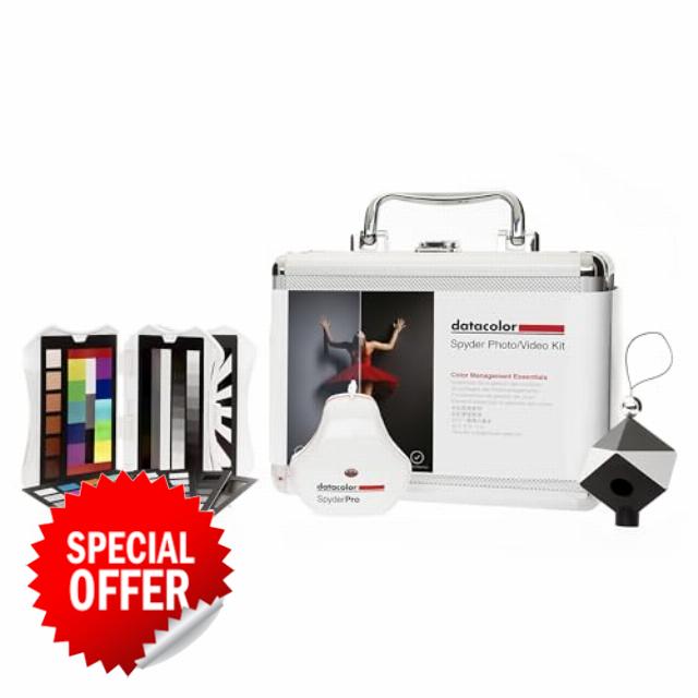 2024 Version Datacolor Spyder Photo/Video Kit: Color Management Tools for Photo and Video