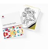 Phomemo Tattoo Paper for Thermal Printer, Stencil Paper for Tattooing, Transfer Paper for Drawing...