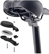 DLENP bicycle mount with airtag, hides under the bicycle base, anti-theft for A...