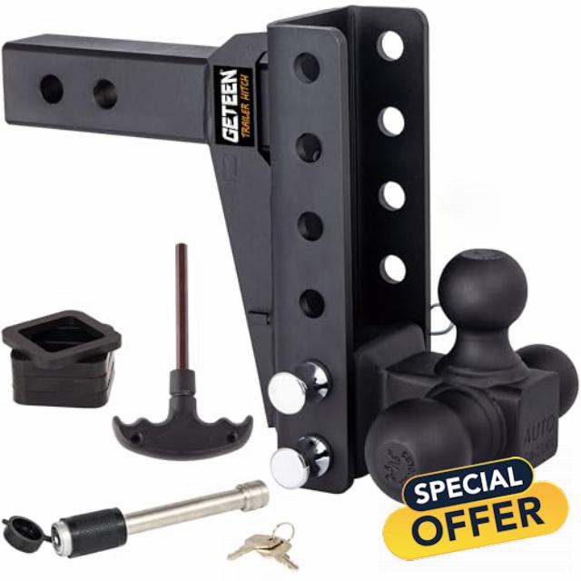 Anti-Rattle Adjustable Trailer Hitch(17