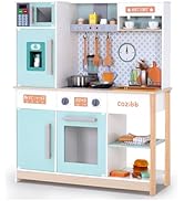 CoziBB 4 in 1 Highchair with Cat Ear, Removable 3-Position Tray, 5-Point Safety Belt Convertible ...