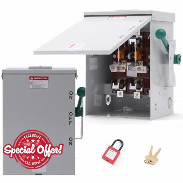 200 Amp Generator Transfer Switch