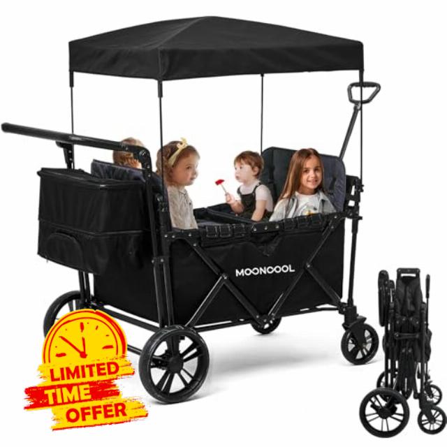 MOONCOOL 4 Seater Stroller Wagon