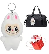 HTU Labubu Plush Doll Plush Figure Doll Keychains Labubu Plushies Toy Keychain Cartoon Animal Toy...