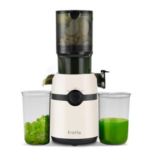Fretta Nifty 4.25" Wide Feed Chute Slow Masticating Juicer