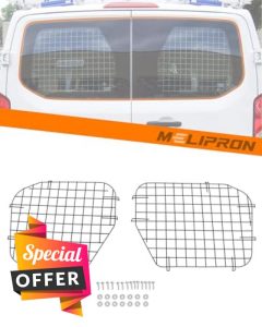 Window Security Screens Fit for Ford Transit Low Roof Cargo Van Rear Door Safety Screens 2PCS
