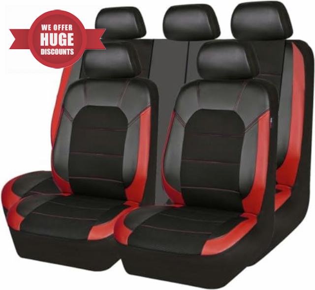 CappUto Car Seat Covers Universal Fit for Seat Arona Arona FR Altea FR Ateca Ateca FR Marbella Ibiza Mk2 Auto Interior Protectio