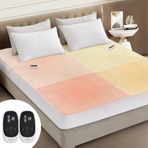 Individual Body and Feet Electric Mattress Bed Warmer 9 Heat Settings