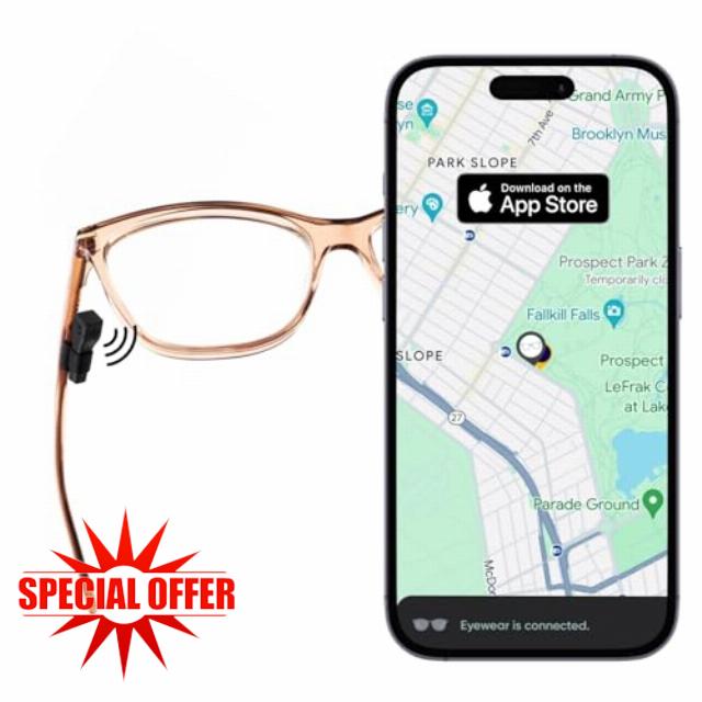 Glasses Tracker for Apple iOS | Apple Find My Alternate | Locate Spectacles