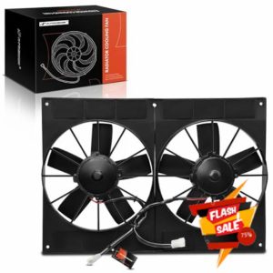 A-Premium 11'' 11 inch Slim Fan Push Universal Electric Radiator Cooling Fan