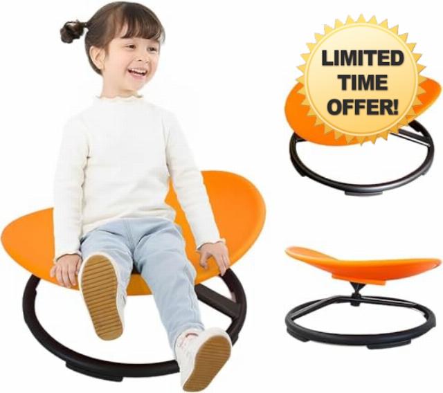 Spinning Chair for Autism Older Children - Sensory Spinning Chair Seat