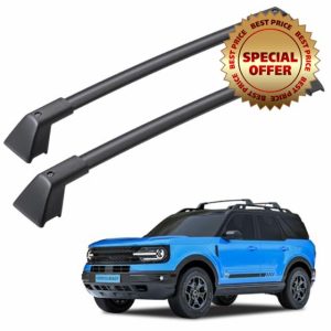 265lbs Heavy Duty Roof Rack Cross Bars Fit for Ford Bronco Sport First Edition 2021 & Outer-Banks 2022-2024 & Badlands 2021-2024 Off-Road Version