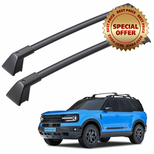 265lbs Heavy Duty Roof Rack Cross Bars Fit for Ford Bronco Sport First Edition 2021 & Outer-Banks 2022-2024 & Badlands 2021-2024 Off-Road Version