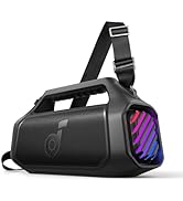 soundcore Boom 2 Outdoor Speaker, 80W, Subwoofer, BassUp 2.0, 24H Playtime, IPX7 Waterproof, Floa...