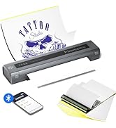 100 Sheets Transfer Paper, Phomemo Tattoo Transfer Paper for Thermal Printer, A4 Sizes 8.27x11.69...