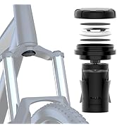 Bicycle mount for AirTag, hidden AirTag bicycle, compatible with 1-1/8 inch and 1-1/4 inch (28.6 mm ...