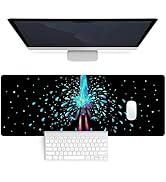 GLANDOTU Mouse Pad for Home Office Work,Extended Large Mouse Pad Desk Decor Pad,Stitched Edges An...