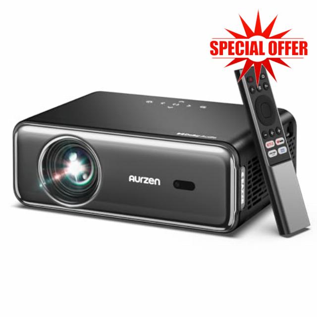 EAZZE D1 Pro Smart Projector with WiFi and Bluetooth