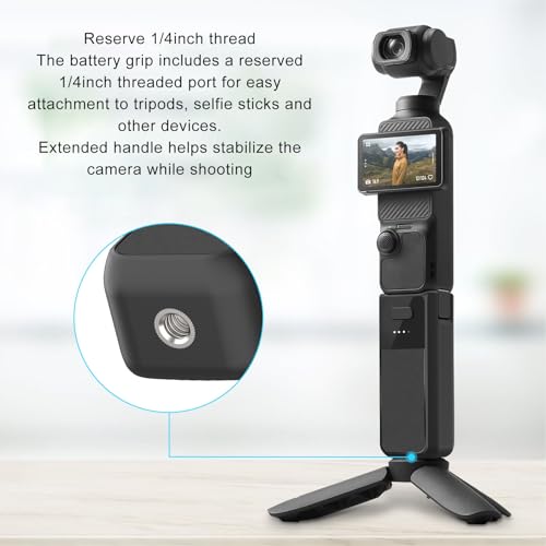 Pocket 3 Battery Handle for Osmo Pocket 3 Creator Combo Accessories