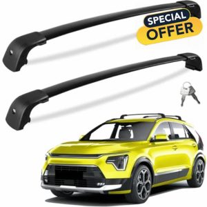 Roof Rack Cross Bars 220lbs Compatible with Kia NIRO 2023 2024 with Flush Side Rails