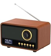 Mycket DAB Radio Portable, DAB Plus Digital Radio, FM Radio, Small Kitchen Radio Mains and Batter...