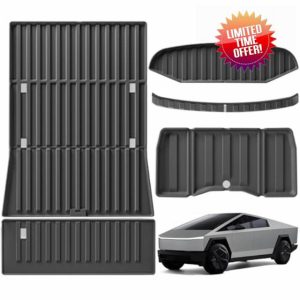 5PCS Floor Mats Set for 2023 2024 Cybertruck Accessories