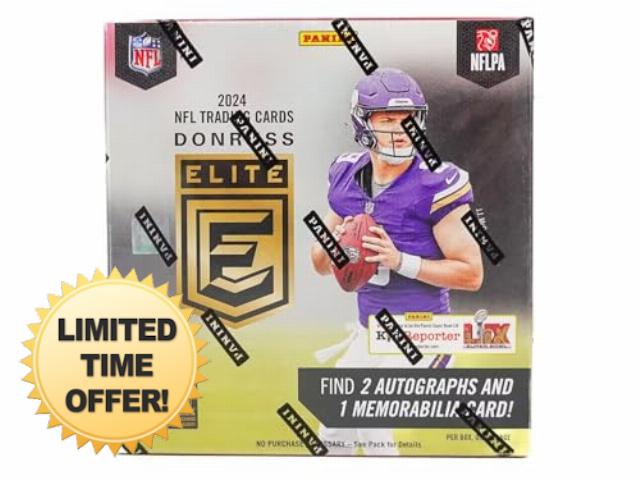 2024 Panini Elite Football HOBBY box (20 pks/bx)