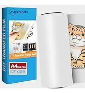 Carbcolords DTF Printer A4 High-Speed Transfer Machine with White Ink Mixing System and Roll Feed...