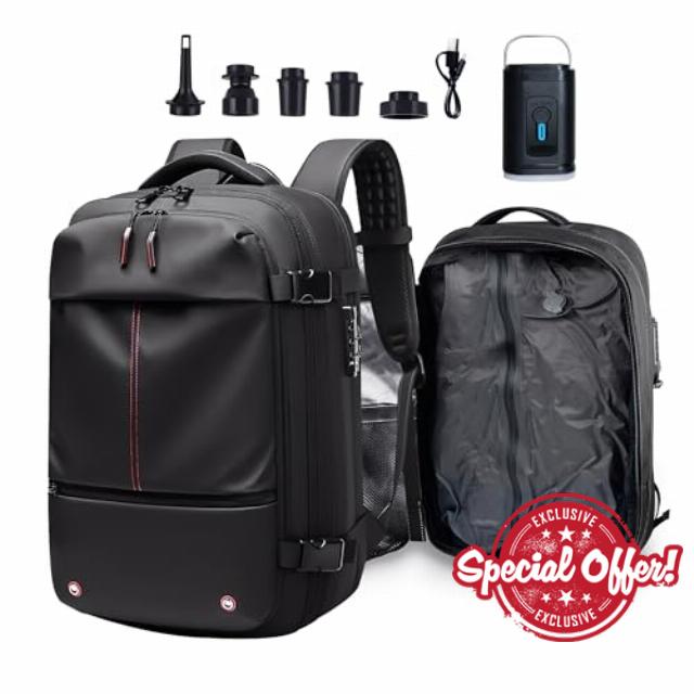 Travel Vacuum Compression Air-back