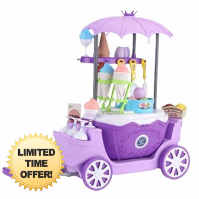Ice Cream Cart 4 In 1 Dollhouse Ice Cream Cart