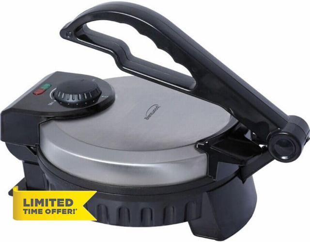 TS-127 Stainless Steel Non-Stick Electric Tortilla Maker 8 in Original Equipment Repair Parts