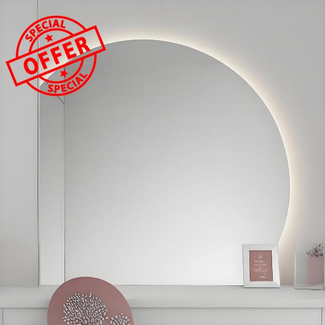 32inch Semicircle Bathroom Mirror