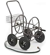 Liberty Garden Products 514 Two Wheel, Hose Cart, Plastic,bronze (Assembly required)