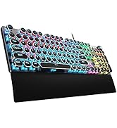 AULA F87 Wireless Mechanical Keyboard, 75% Gasket TKL Keyboard Gaming,2.4Ghz/Type-C/BT5.0 Hot Swa...