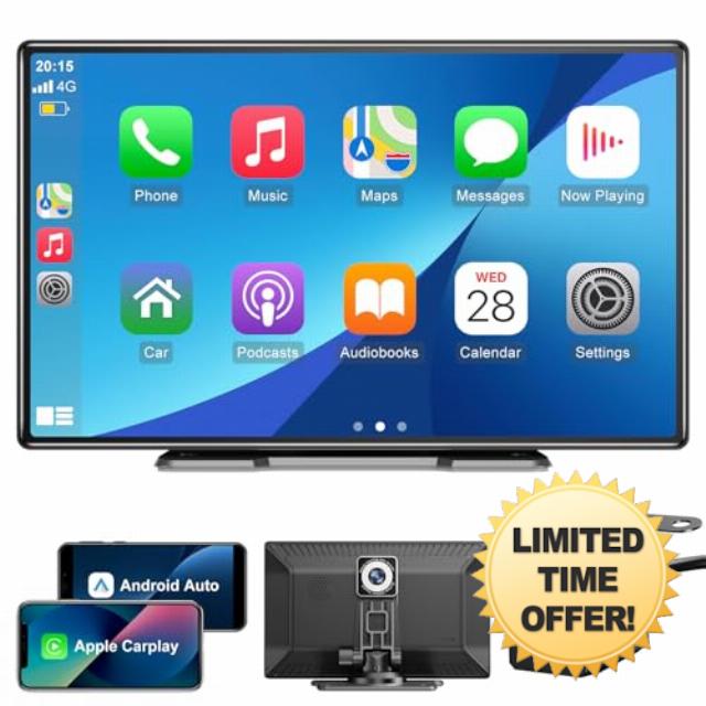ESSGOO A-pple CarPlay & Android Auto