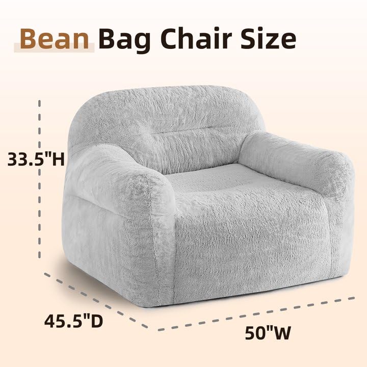 Bean Bag Sofa Stuffed High-Density Foam
