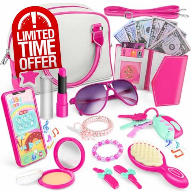 icknack Play Purse for Little Girls