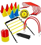 Amazing Tour Football Goal Pop Up, 115x80x80cm Football Goals Posts for Kids, Foldable Football G...
