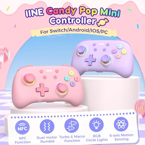 Cute Gamepad with RGB Lights