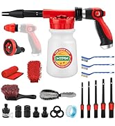 16 in 1 Car Foam Sprayer, MYPIN Adjustable Hose Foam Cannon, Snow Foam Sprayer with 2.5 to 6 Bars...