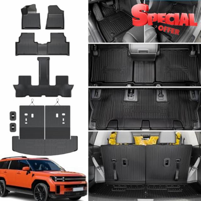 Floor Mats for 2024 2025 Hyundai Santa Fe