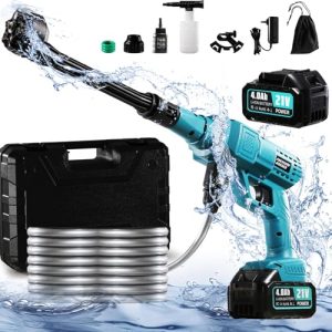 4.0 Ah Battery Powered Power Washer 970 PSI