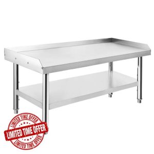 Stainless Steel Equipment Grill Stand Table 36x28x24 inch