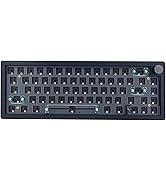 BOYI GMK67-65% Keyboard Kit,Hot-Swappable Bluetooth 5.0/2.4G/Type-C Tri-Mode Wireless RGB Mechani...
