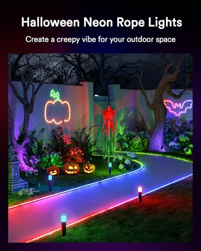 32.8ft LED Rope Lights Outdoor Waterproof IP65