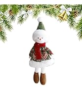 HTU Christmas Tree Doll Ornament Handmade Christmas Hanging Pendant Christmas Decorative Craft Xm...