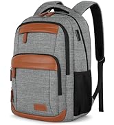 VSNOON Travel Laptop Backpack, 15.6 inch Work Bag School Laptop Bag with USB Charning Port, Water...
